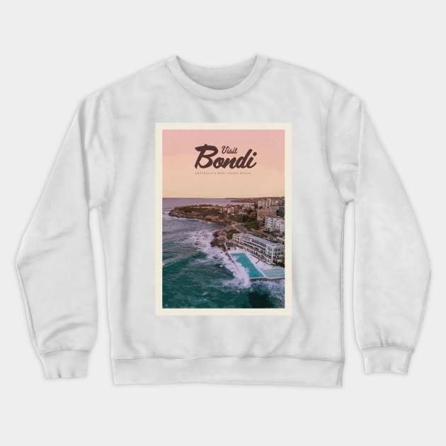 Visit Bondi Crewneck Sweatshirt by Mercury Club